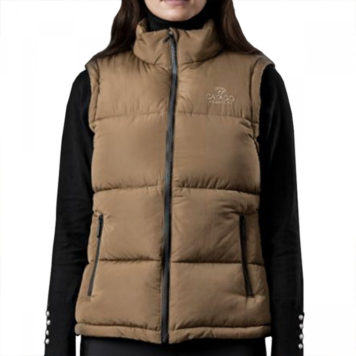 Kamizelka Busta Puffer Beżowa w grupie Odzież jeździecka / Kamizelki przy Equinest (3318101809BE)