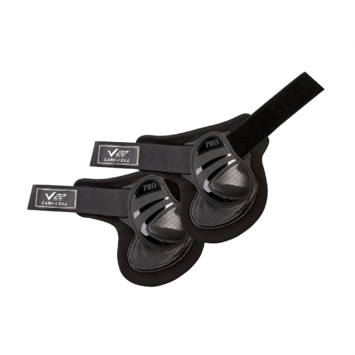 Ochraniacze skokowe tył Carbon V22 z dodatkową ochroną Czarne w grupie Sprzęt dla konia / Ochrona nóg / Ochraniacze skokowe tył przy Equinest (334815Sv_r)