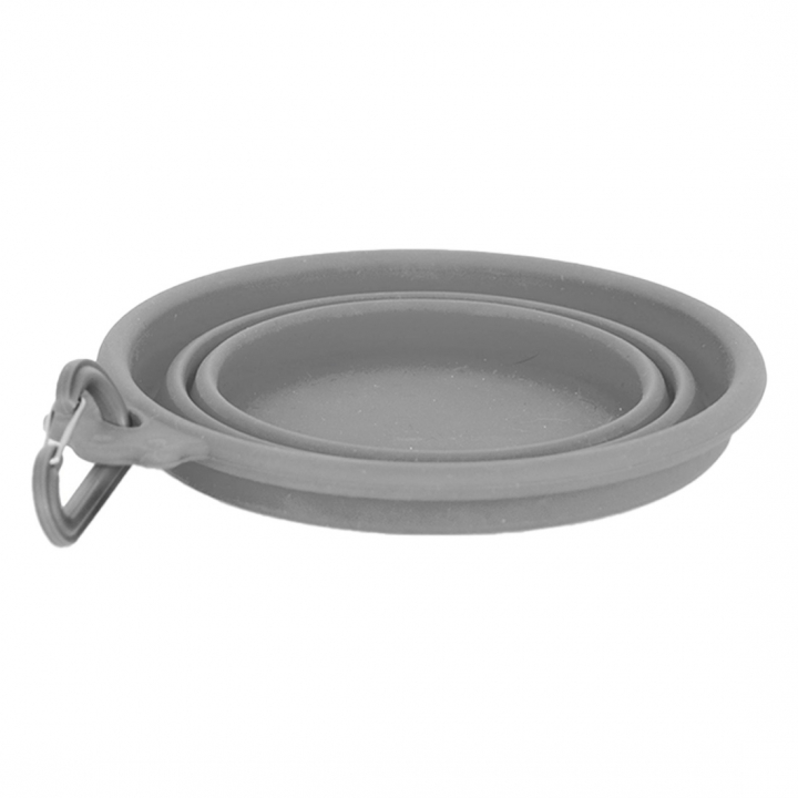 Miska podróżna Sara Szara w grupie Pies / Miski dla psów przy Equinest (359474GR)