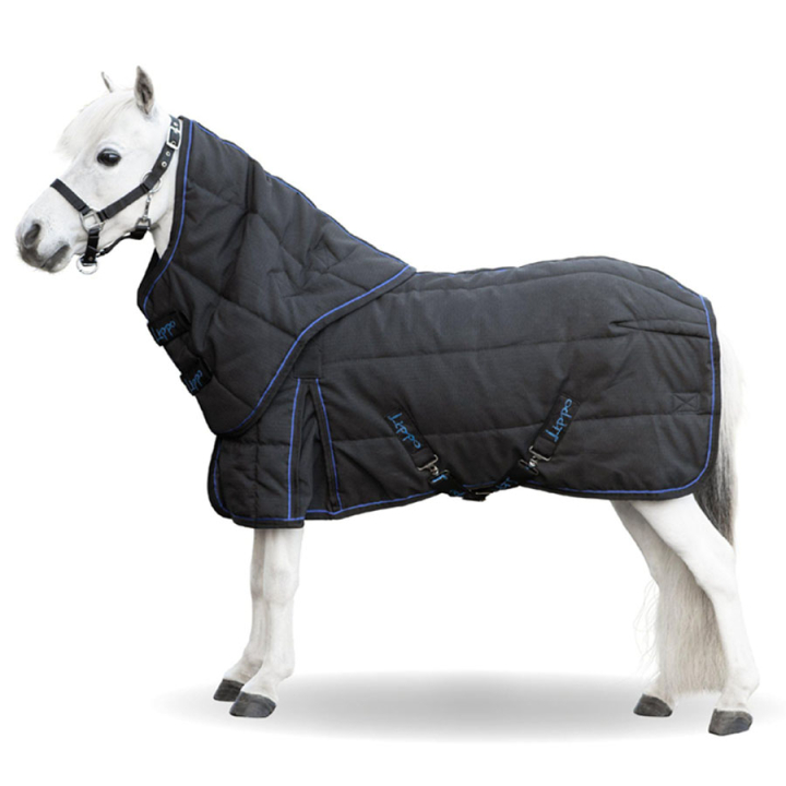 Derka stajenna Miniature Supreme Plus 600D 200g Czarna w grupie Derki dla koni / Derki stajenne przy Equinest (363465BA_r)