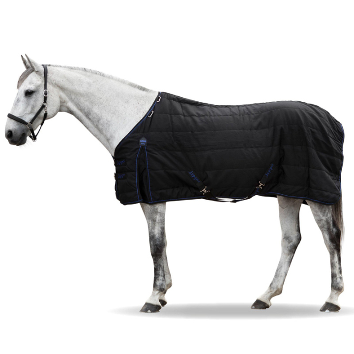 Derka stajenna Supreme 600D 200g Czarna w grupie Derki dla koni / Derki stajenne przy Equinest (364217BA_r)