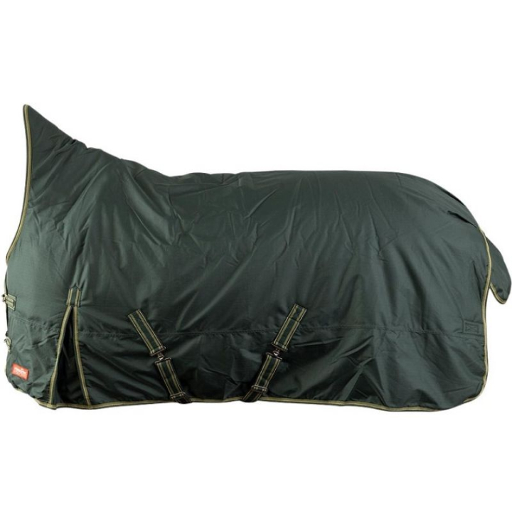 Derka padokowa Basic High Neck 150g 600D Ciemna zieleń w grupie Derki dla koni / Derki padokowe / Derki przejściowe przy Equinest (380321G05514DGN_r)