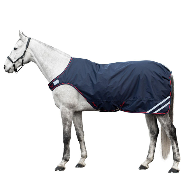 Derka do Końskich Spacerów Walker Basic 600D 0g Granatowa w grupie Derki dla koni / Derki na karuzelę przy Equinest (399424nan_r)