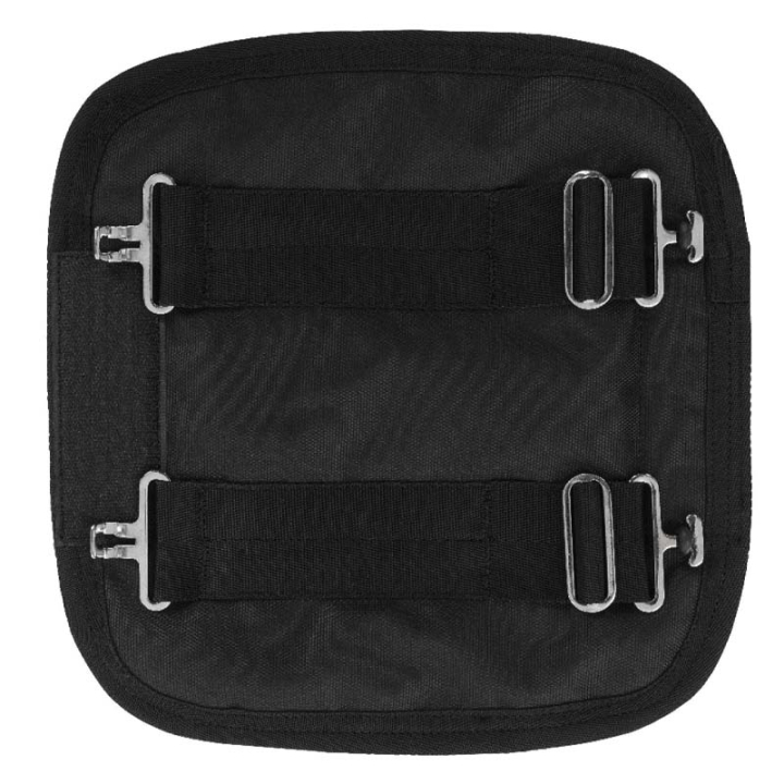 Poszerzacz derki Velcro Czarny w grupie Derki dla koni / Akcesoria do derek / Części zamienne do derek przy Equinest (399810BA)
