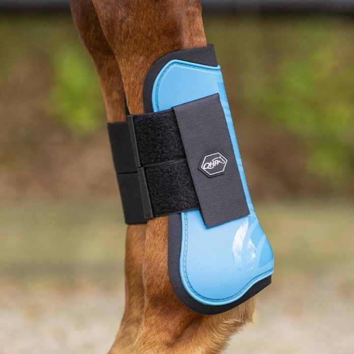 Ochraniacze skokowe przód Neopren Niebieskie w grupie Sprzęt dla konia / Ochrona nóg / Ochraniacze skokowe przód przy Equinest (4033BLUE)