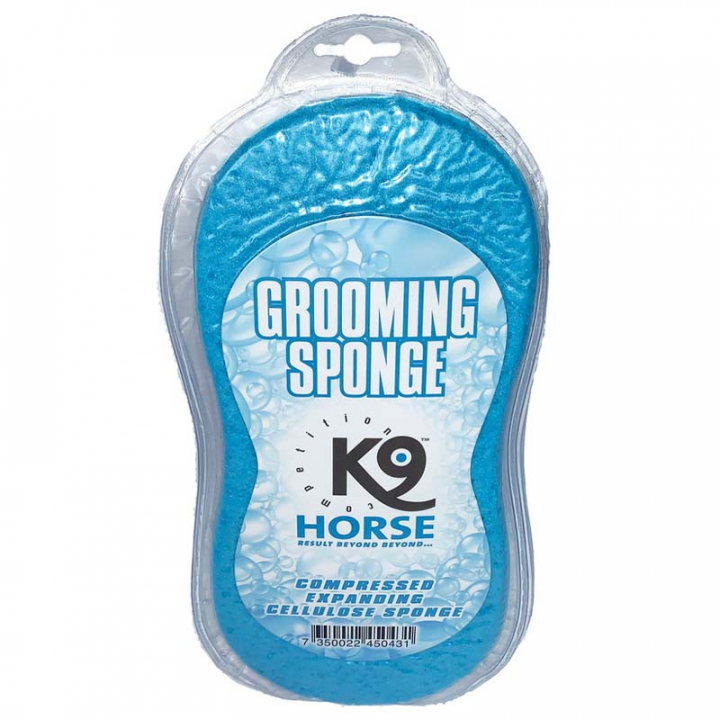 Gąbka do kąpieli Cellulose Grooming Sponge Niebieska w grupie Pielęgnacja i zdrowie / Gąbki i ściereczki przy Equinest (404300)