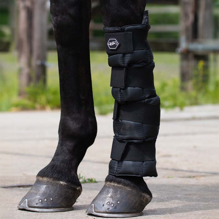 Bandaże chłodzące Cooling Gel Czarne w grupie Sprzęt dla konia / Ochrona nóg / Ochraniacze chłodzące przy Equinest (4068ZW0BA)