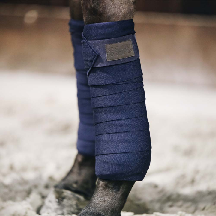 Owijki Repellent 2 szt. Granatowe w grupie Sprzęt dla konia / Ochrona nóg / Owijki przy Equinest (4211001NA-FU)