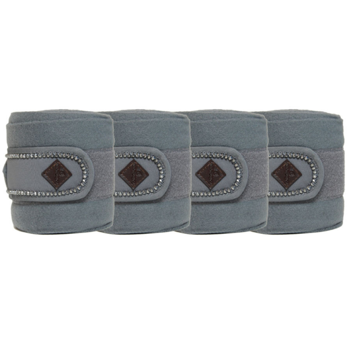 Owijki Polar Fleece Perals Szare w grupie Sprzęt dla konia / Ochrona nóg / Owijki przy Equinest (42113GR)