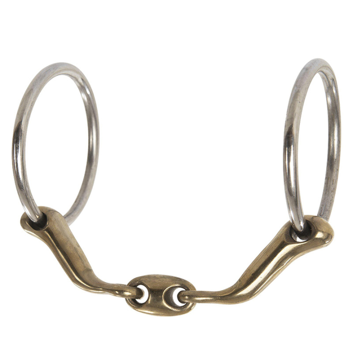 Wędzidło anatomiczne podwójnie łamane w grupie Sprzęt dla konia / Wędzidła / Wędzidła zwykłe przy Equinest (422110_r)