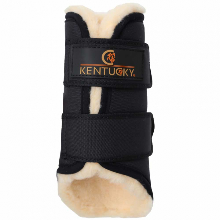 Ochraniacze treningowe Solimbra Front Czarne w grupie Sprzęt dla konia / Ochrona nóg / Ochraniacze ujeżdżeniowe i treningowe przy Equinest (42301Sv_r)