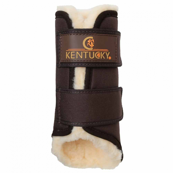 Ochraniacze treningowe Solimbra Hind Brązowe w grupie Sprzęt dla konia / Ochrona nóg / Ochraniacze ujeżdżeniowe i treningowe przy Equinest (42302Br_r)