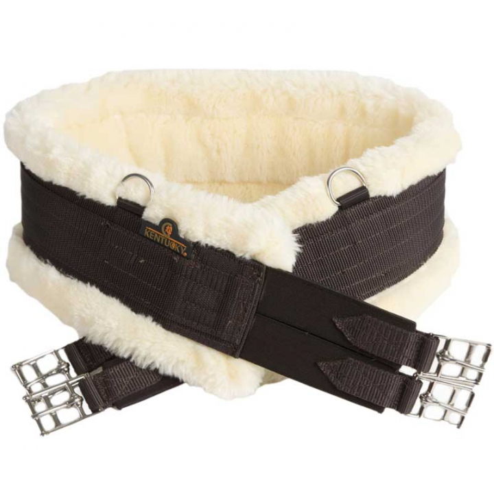 Popręg Sheepskin Brązowy w grupie Sprzęt dla konia / Popręgi / Popręgi wszechstronne przy Equinest (42401Br_r)