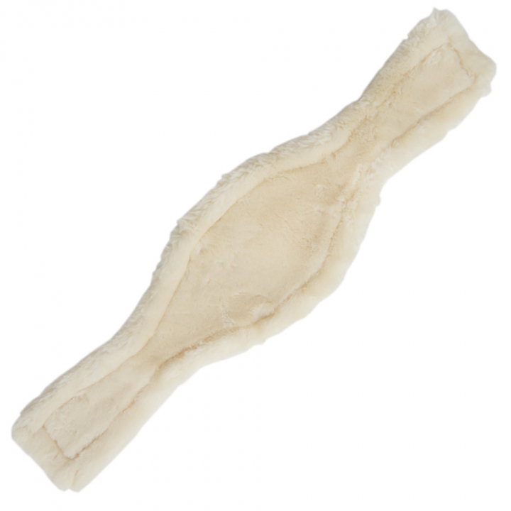 Futerko na popręg anatomiczny Sheepskin Natural w grupie Sprzęt dla konia / Popręgi / Rękawy na popręg przy Equinest (4240602S115NAT_r)