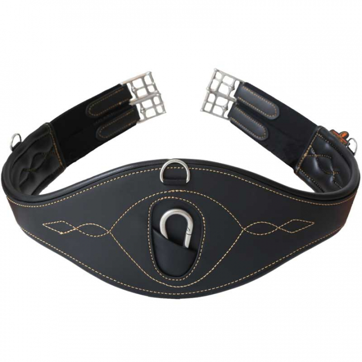 Popręg anatomiczny czarny w grupie Sprzęt dla konia / Popręgi / Popręgi wszechstronne przy Equinest (42408Sv_r)