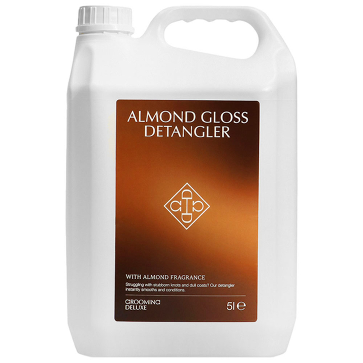 Nabłyszczacz sierści Almond Gloss 5 L w grupie Pielęgnacja i zdrowie / Pielęgnacja sierści / Nabłyszczacze do sierści przy Equinest (42420-5)