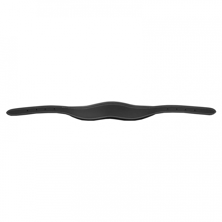 Pasek na potylicę Artificial Leather Anatomic czarny w grupie Sprzęt dla konia / Kantary / Kantary skórzane przy Equinest (4251301NECKBA)