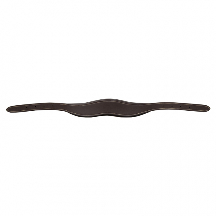 Pasek na potylicę Artificial Leather Anatomic brązowy w grupie Sprzęt dla konia / Kantary / Kantary skórzane przy Equinest (4251305NECKBR)