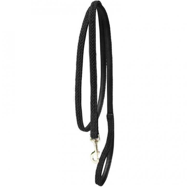 Uwiąz Plaited Nylon Czarny w grupie Sprzęt dla konia / Uwiązy / Uwiązy nylonowe i bawełniane przy Equinest (42518SV)