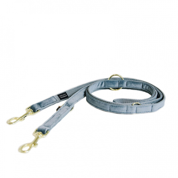 Smycz Velvet 2m Błękitn w grupie Pies / Smycze przy Equinest (42550LJBL)