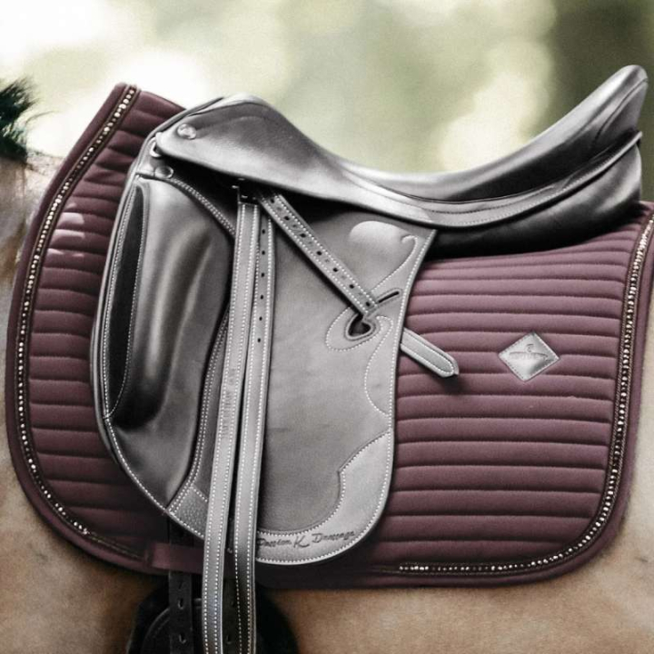 Czaprak ujeżdżeniowy Pearls Brązowy w grupie Sprzęt dla konia / Czapraki / Czapraki ujeżdżeniowe przy Equinest (4257205DRBR_r)