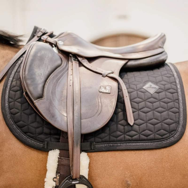 Czaprak Glitter Rope Czarny w grupie Sprzęt dla konia / Czapraki / Czapraki skokowe i wszechstronne przy Equinest (42584Sv_r)