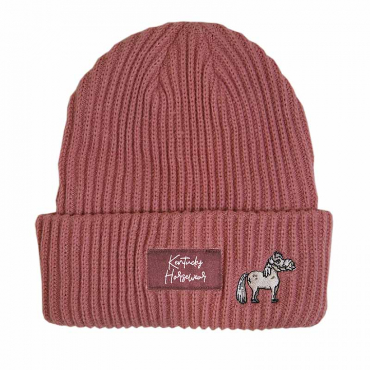 Czapka Beanie Sammy Stary Róż w grupie Odzież jeździecka / Czapki / Czapki przy Equinest (42600RS)