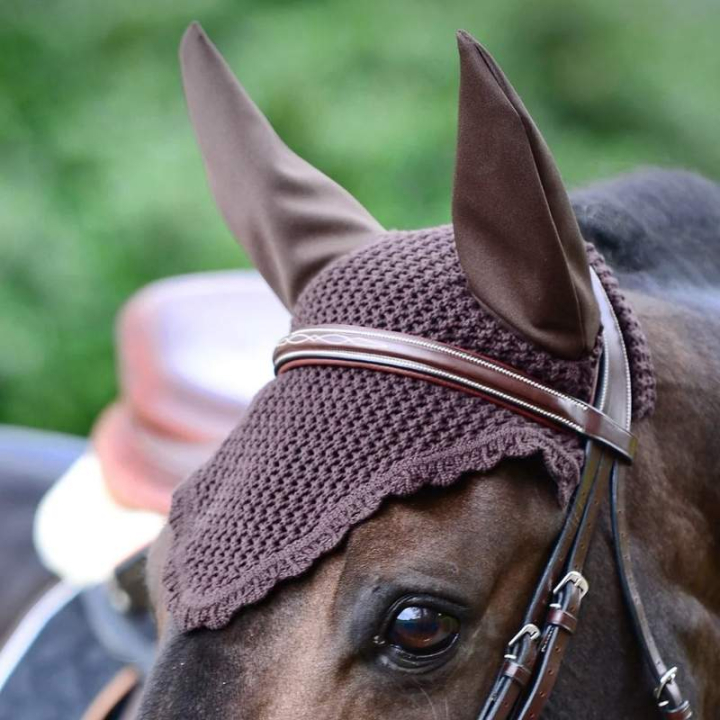 Nauszniki Soundless Brązowy w grupie Sprzęt dla konia / Nauszniki przy Equinest (4260605FBR_r)