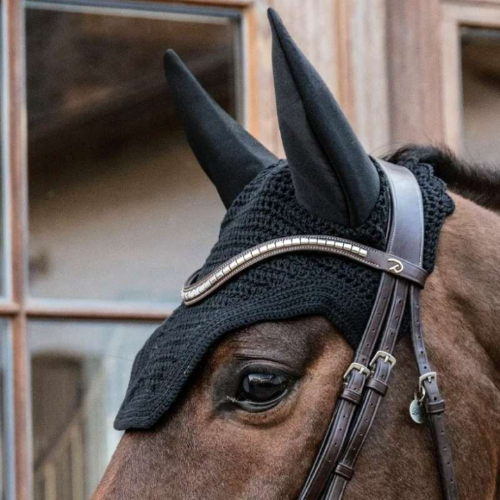 Nauszniki Wellington Czarne w grupie Sprzęt dla konia / Nauszniki przy Equinest (42608Sv_r)