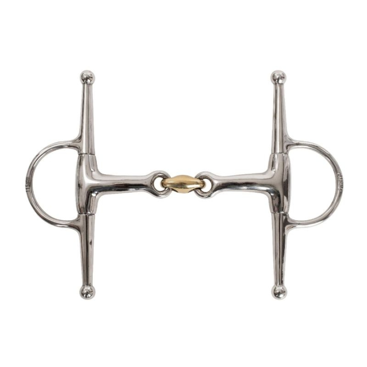 Wędzidło z wąsami Podwójnie łamane Curved w grupie Sprzęt dla konia / Wędzidła / Wędzidła z wąsami przy Equinest (426105_r)