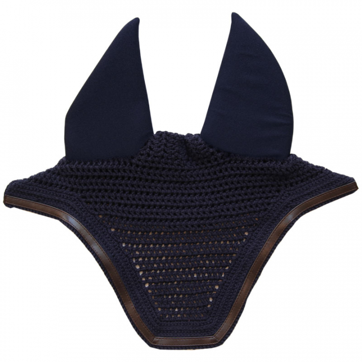 Nauszniki Wellington Leather Soundless Granatowe w grupie Sprzęt dla konia / Nauszniki przy Equinest (4261333FDNA_r)