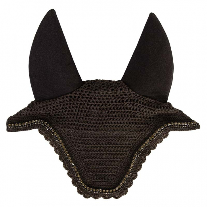 Nauszniki Wellington Stone & Pearl Ciemny brąz w grupie Sprzęt dla konia / Nauszniki przy Equinest (4261408BR)