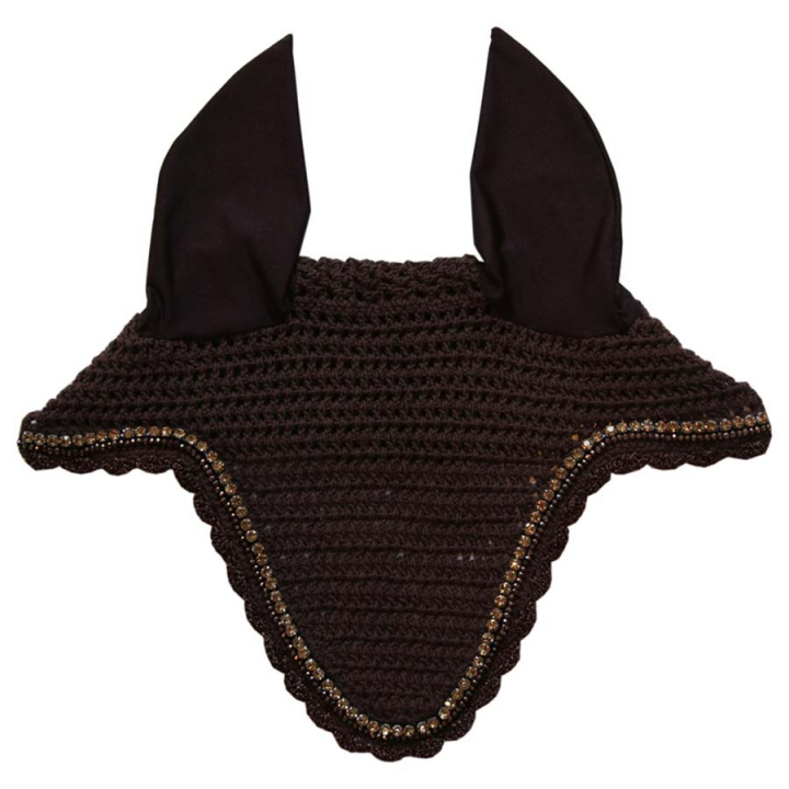 Nauszniki Long Stone & Pearl Brązowe w grupie Sprzęt dla konia / Nauszniki przy Equinest (4261605FBR_r)