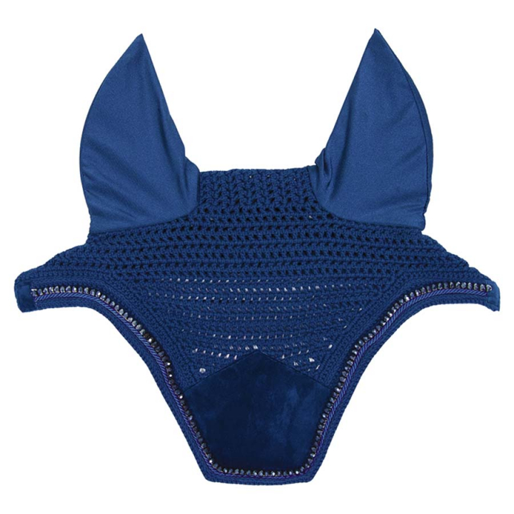 Nauszniki Wellington Velvet Pearls Granatowe w grupie Sprzęt dla konia / Nauszniki przy Equinest (4262903NA)