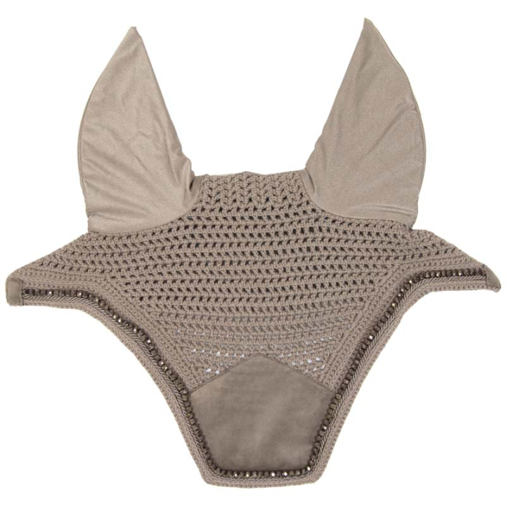 Nauszniki Wellington Velvet Pearls Beżowe w grupie Sprzęt dla konia / Nauszniki przy Equinest (42629Be_r)