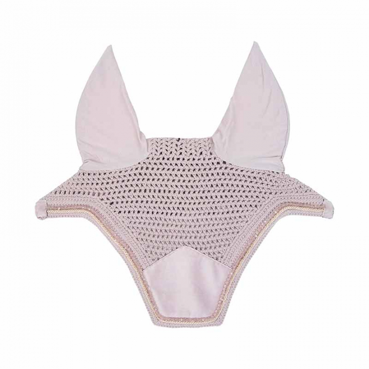 Nauszniki Wellington Velvet Pearls Różowe w grupie Sprzęt dla konia / Nauszniki przy Equinest (42629Rs_r)