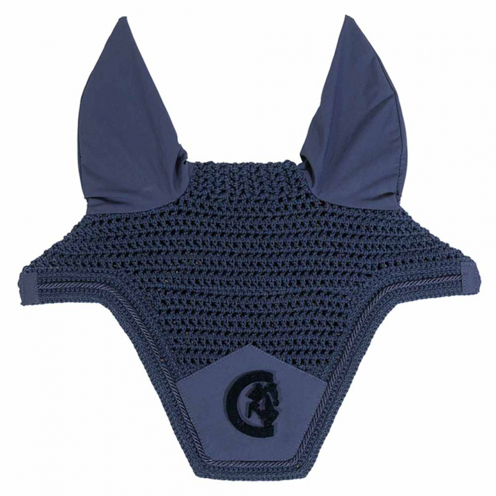 Nauszniki Wellington 3D Logo Granatowe w grupie Sprzęt dla konia / Nauszniki przy Equinest (4265701NA)