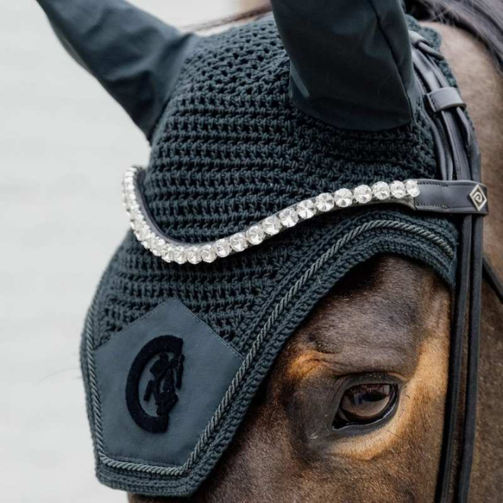 Nauszniki Wellington 3D Logo Zielone w grupie Sprzęt dla konia / Nauszniki przy Equinest (4265701PGN)