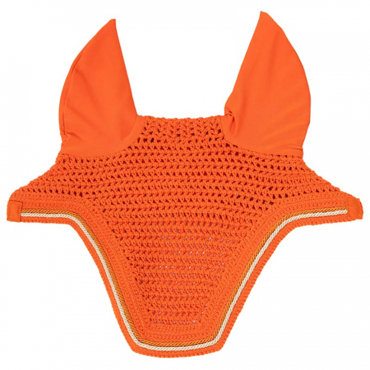 Nauszniki Wellington Diamond Rope Pomarańczowe w grupie Sprzęt dla konia / Nauszniki przy Equinest (4266645FOR_r)