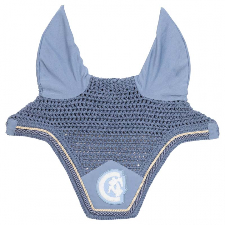 Nauszniki Wellington 3D Logo Rope Jasny Niebieski w grupie Sprzęt dla konia / Nauszniki przy Equinest (4266961FLBL_r)