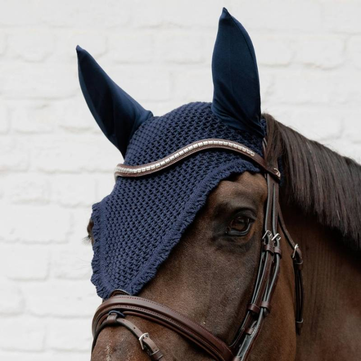 Długie nauszniki Loop Granatowe w grupie Sprzęt dla konia / Nauszniki przy Equinest (4267203FNA_r)