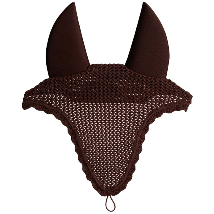 Długie nauszniki Loop Soundless Brązowe w grupie Sprzęt dla konia / Nauszniki przy Equinest (4267305FBR_r)