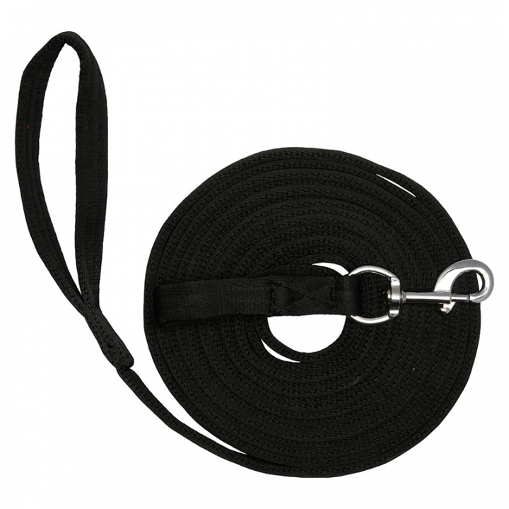 Lonża Soft HG Czarna w grupie Sprzęt dla konia / Lonżowanie i praca z ziemi przy Equinest (42700001BABA)