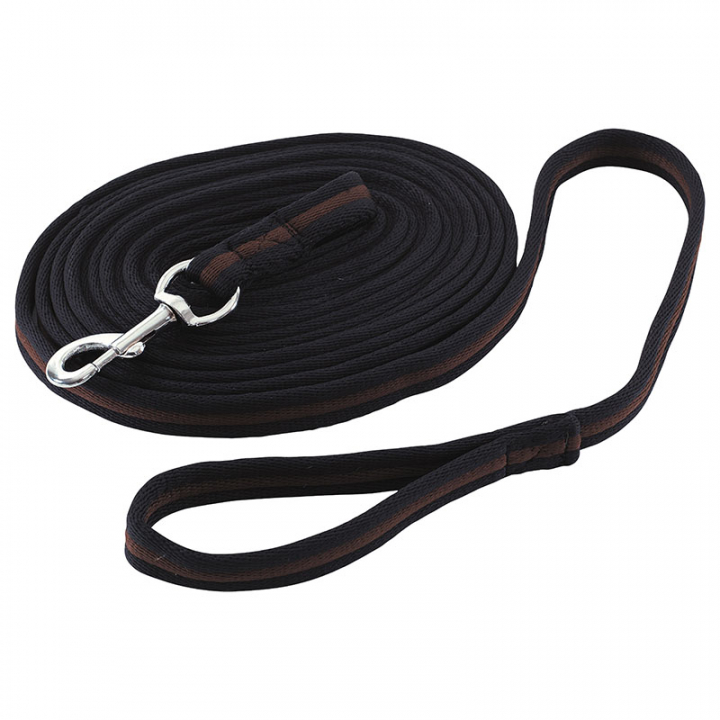 Lonża HG Czarna/Brązowa w grupie Sprzęt dla konia / Lonżowanie i praca z ziemi przy Equinest (42700001BABR)