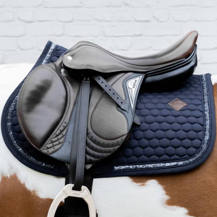 Czaprak Glitter Band Granatowy w grupie Sprzęt dla konia / Czapraki / Czapraki skokowe i wszechstronne przy Equinest (4273003SJNA_r)