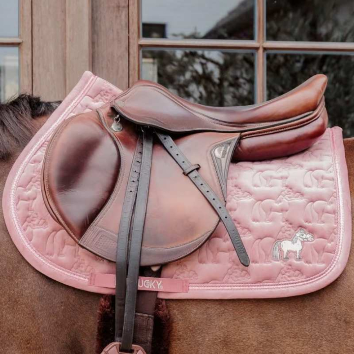 Czaprak Velvet Sammy Stary róż w grupie Sprzęt dla konia / Czapraki / Czapraki skokowe i wszechstronne przy Equinest (4275410POPI_r)