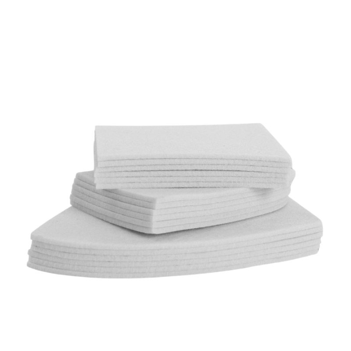 Wkładki do pada z obszyciem Sheepskin Dressage Biały w grupie Sprzęt dla konia / Podkładki / Podkładki pod siodło przy Equinest (441294WH_r)