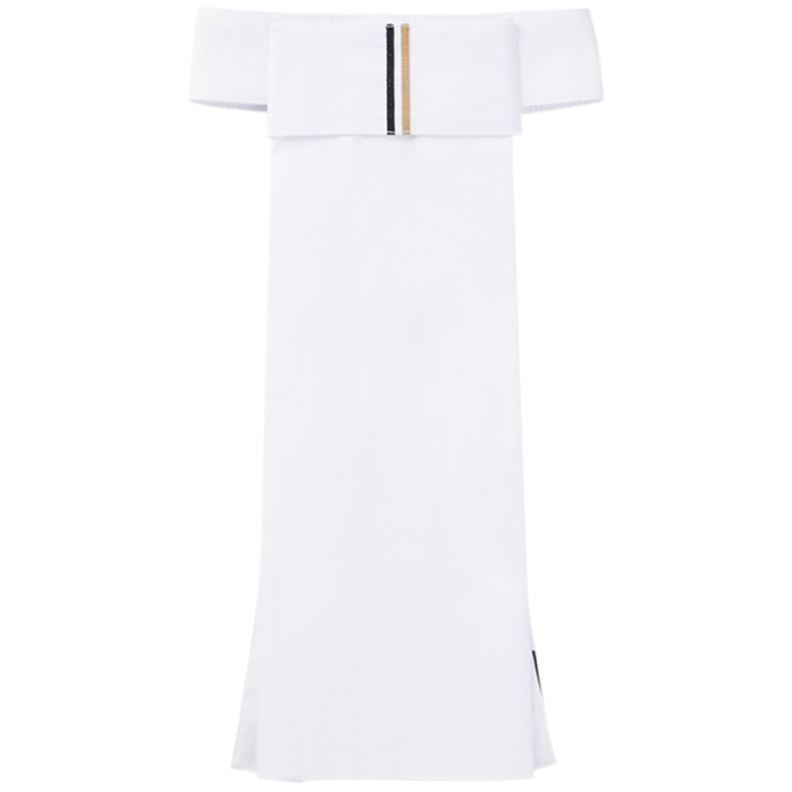 Plastron Signature Biały w grupie Odzież jeździecka / Akcesoria / Krawaty przy Equinest (4613B4U20031WH)