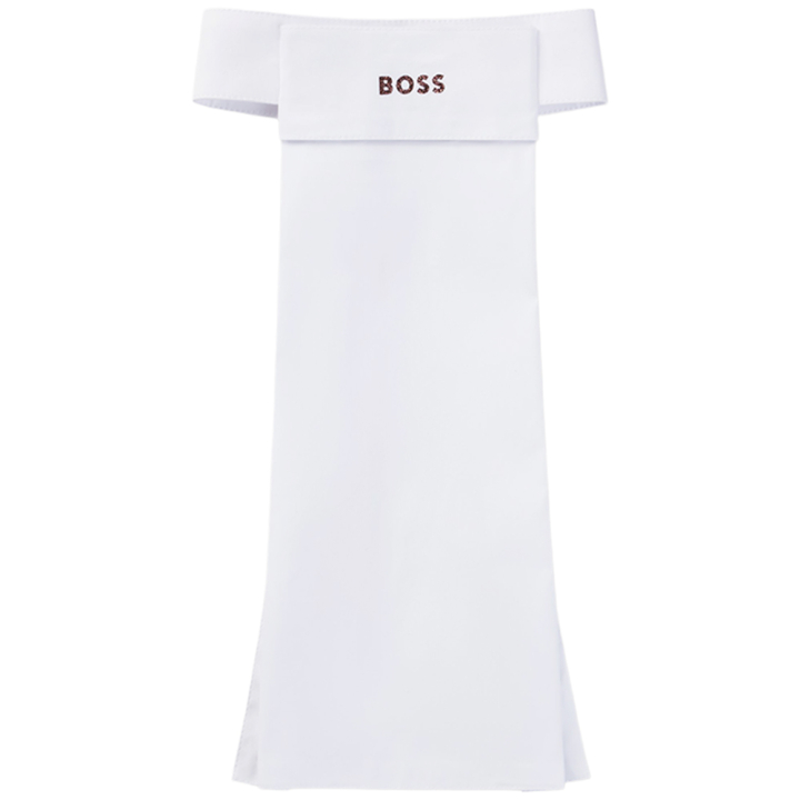 Plastron Glitter Logo Biały w grupie Odzież jeździecka / Akcesoria / Krawaty przy Equinest (4613B4U20041WH)