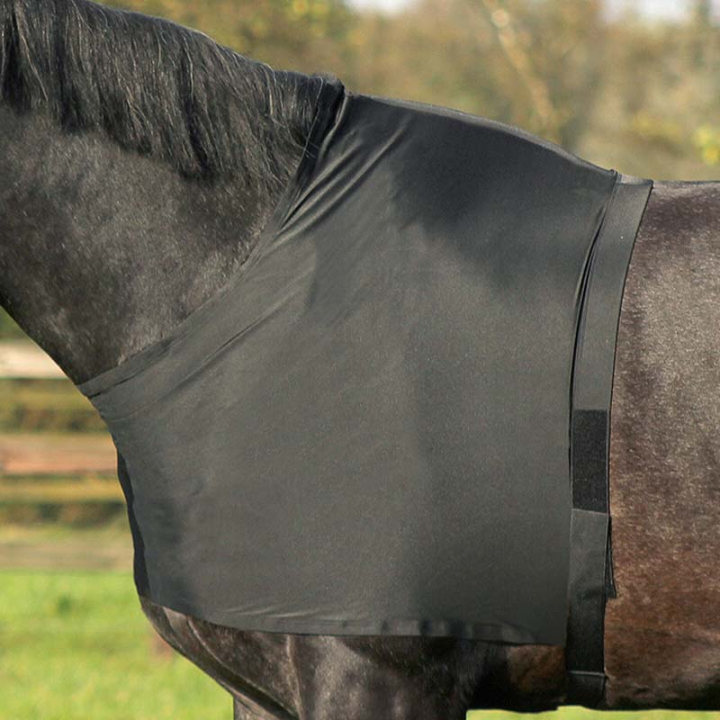 Ochraniacze na łopatki Elastic Czarne w grupie Derki dla koni / Akcesoria do derek / Ochraniacze na łopatki przy Equinest (5106ZWLBA_r)